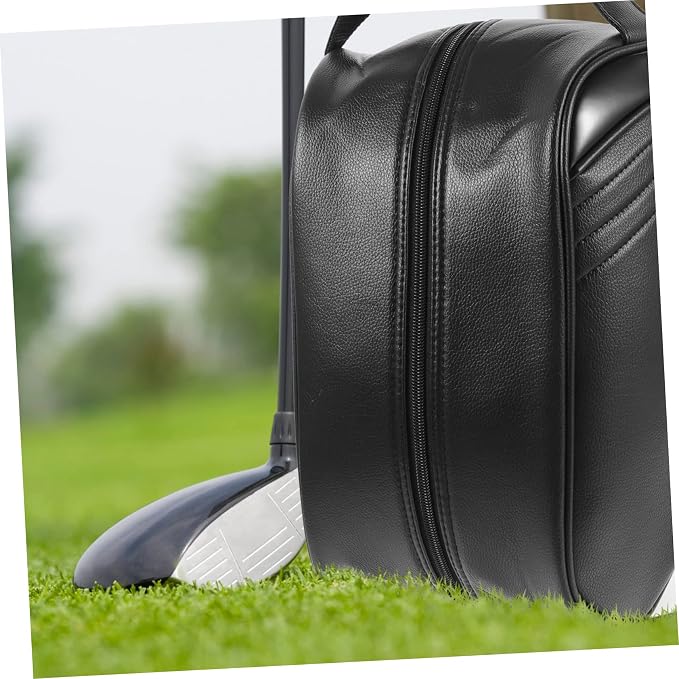 Waterproof Golf Shoe Bag Zipper Shoes Storage Carrier for Travel Sports Cycling Football Tennis Outdoor Golf Pouch 12.59X9.05X5.11In - Image 6