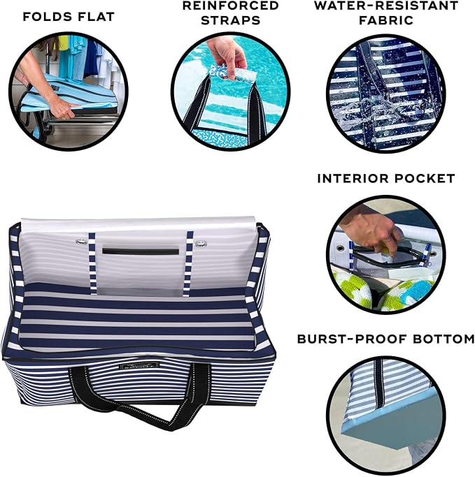 SCOUT 3 Boys Zip Tote - Utility Tote for Beach, Family, Travel and Storage, Zips Closed & Water Resistant - Image 3