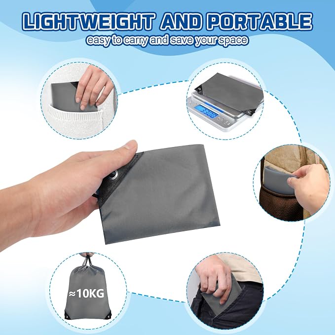 Grneric Drawstring Bags Bulk 14 Pcs Drawstring Backpack Bulk Cinch Bag Sackpack for Men Women Gym (Gray) - Image 5