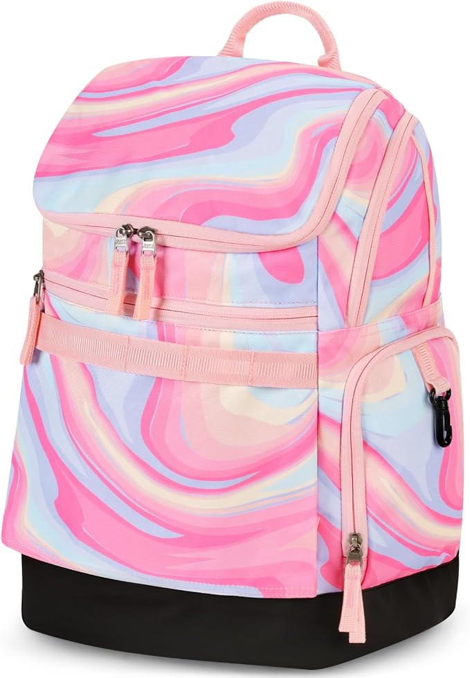 Choco Mocha Swim Bag for Kids Swim Bag for Swimmers, 35L Waterproof Swims Backpack with Wet Dry Compartments, Organized Pool & Beach Bags(Sapphire) by ChocoMocha