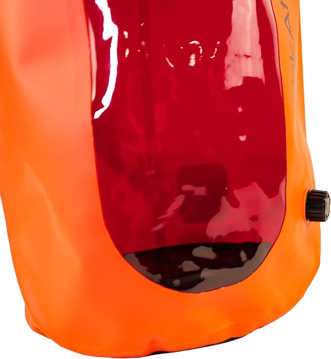 YakAttack 30L Roll-Top Waterproof Dry Bag with Air Valve | Durable & Water Resistant | Compact Storage | Remove Trapped Air | Additional Buoyancy | Dry Bag for Kayaking, Hiking, Boating & Camping - Image 7