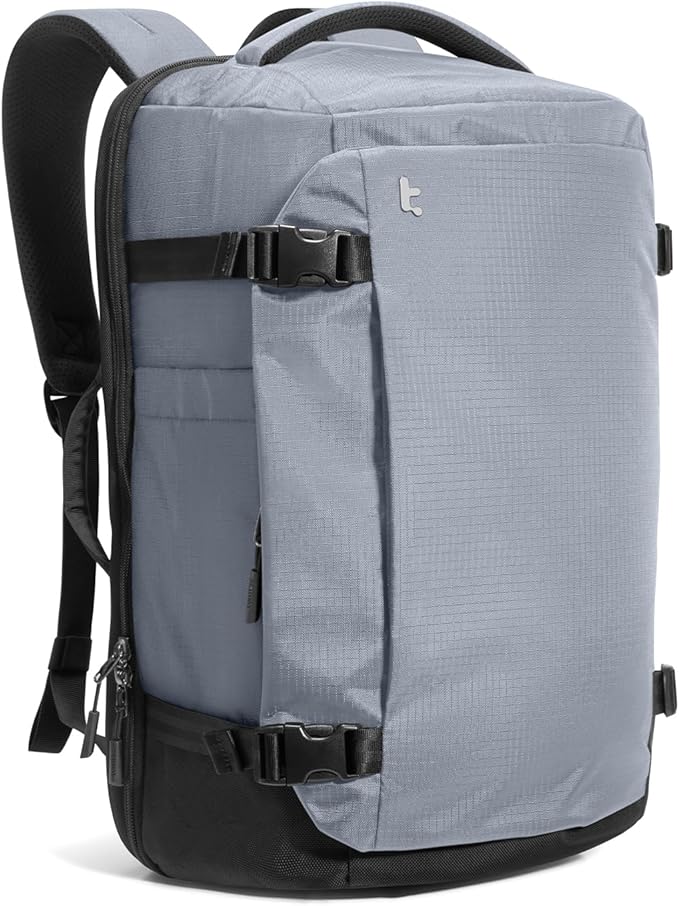 tomtoc 28/40L Travel Backpack, TSA Carry On/Personal Item Bag Flight Approved, Water-resistant Carry on Luggage, PFAS Free by tomtoc