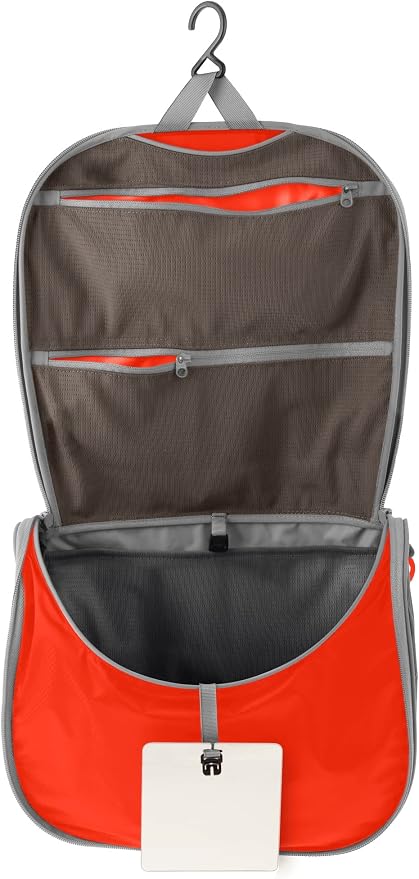 Sea to Summit Large Hanging Toiletry Bag, Travel Organizer for Men and Women, Spicy Orange by Unknown