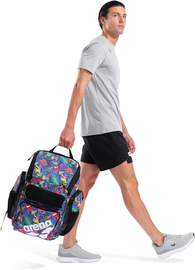 ARENA One Go Swim Backpack Travel Large Size Athletes Sports Equipment Bag 45 Liters - Image 9