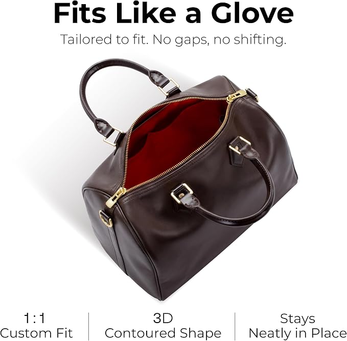 Lightweight Purse Organizer Compatible with LV Speedy 30 | Handcrafted DuPont™ Tyvek®,Handbag Organizer Insert,1:1 Custom Fit,Rogue Coeur,Perfect for Commuters and Travelers - Image 3