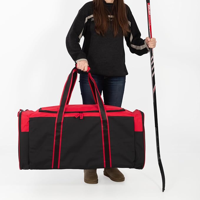 Jetstream Heavy Duty Multi Pocket Durable Sports Gym Equipment Travel Duffel Bag - Image 2