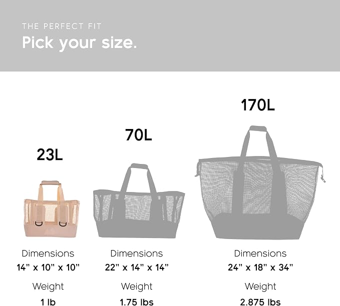 MISSION Boat Gear CASSI Heavy-Duty Outdoor Tote and Waterproof Marine-Grade Mesh Boat Bags - Image 5