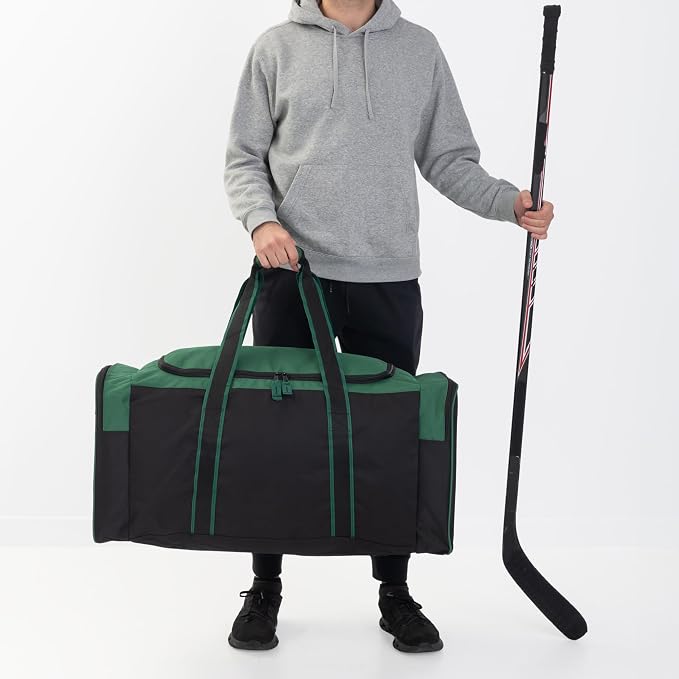 Jetstream Heavy Duty Multi Pocket Durable Sports Gym Equipment Travel Duffel Bag - Image 2