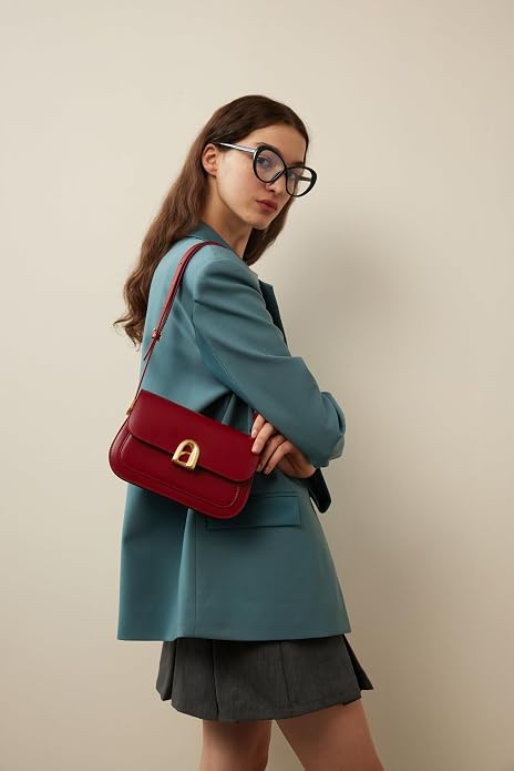 LAFESTIN Genuine Leather Shoulder Bag for Women with Adjustable Strap, Crossbody Purses For Women, Designer Inspire Handbags - Image 3