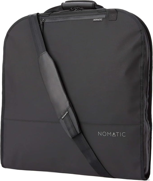 NOMATIC Garment Bag - Premium Black Nylon Garment Bag, Travel Hanging Luggage Garment Bag with Shoe Compartment, Holds Up To 3 Suits Plus Accessories, V2 by Nomatic