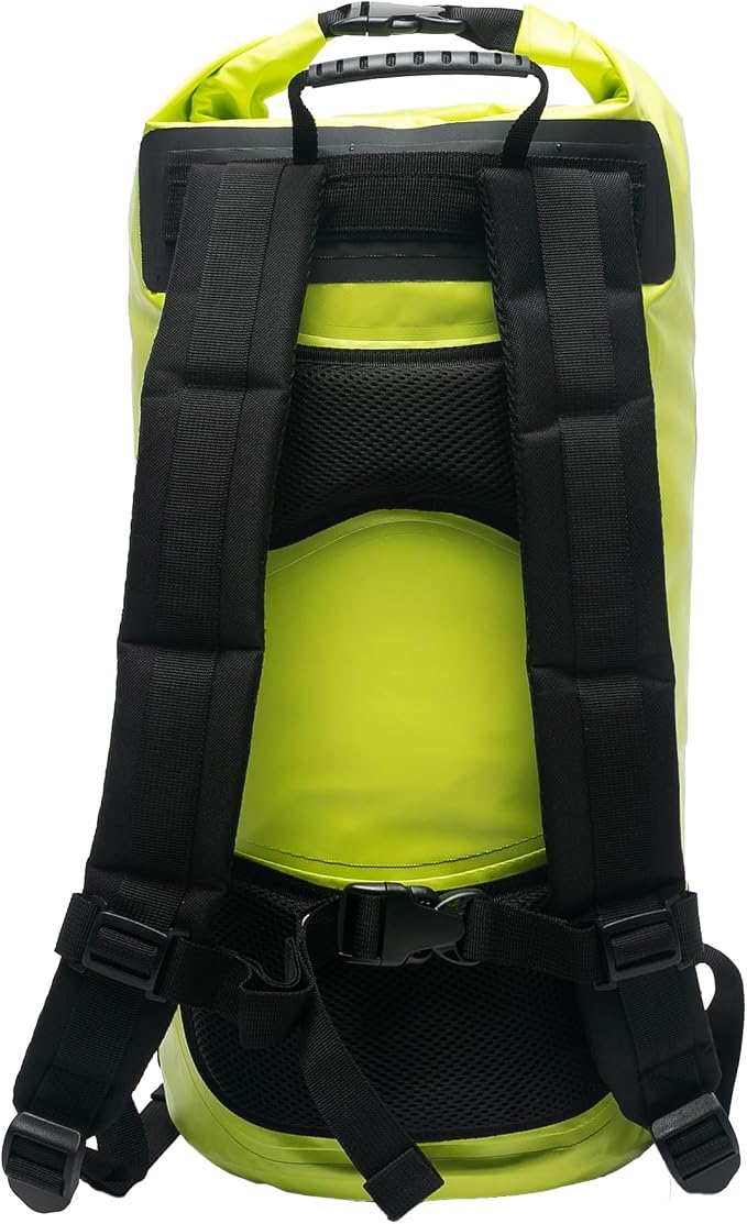 geckobrands Hydroner 20L Waterproof Dry Bag Backpack – Lightweight Roll-Top Bag with Clear Phone Pouch for Outdoor Activities - Image 3