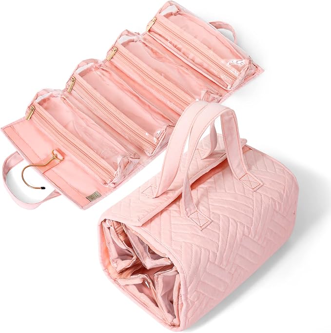 TERRA HOME Travel Essentials Bundle: Portable Shower Caddy & Roll Up Makeup Bag - Perfect for On-The-Go - Image 6