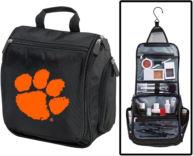 Broad Bay Clemson Toiletry Bag Or Hanging Clemson Tigers Travel Shaving Kit for Men - Image 6