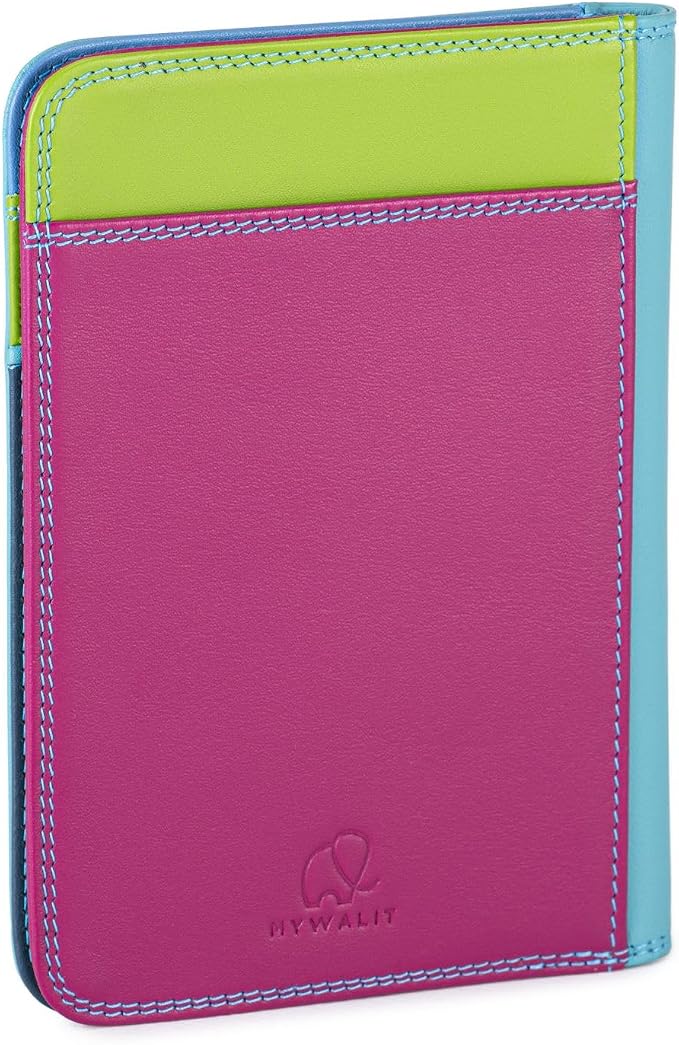 mywalit Leather Travel Passport Cover | Liguria | 3 Cards, Notes And Transparent Passport Section - Image 3