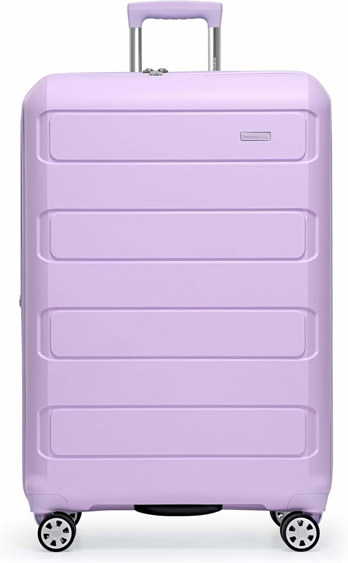 Traveler's Choice Pagosa Hardshell Expandable Luggage with Spinner Wheels, Lavender, 30-Inch Large - Image 2