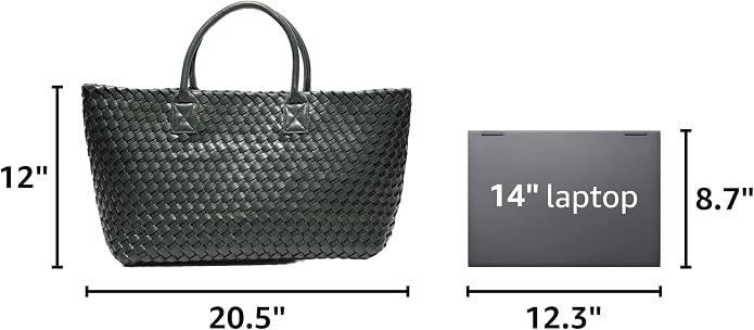 Woven Bag Shopper Bag Travel Handbags and Purses Women Tote Bag Large Capacity Shoulder Fashion Bags - Image 3
