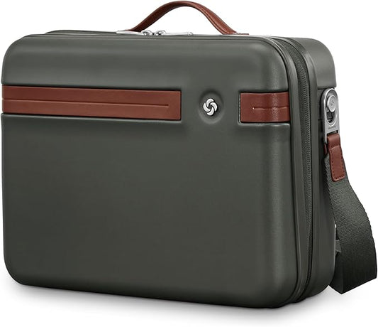 Samsonite Virtuosa Hardside Train Case, Crossbody Travel Makeup Case with Removable Strap by Samsonite