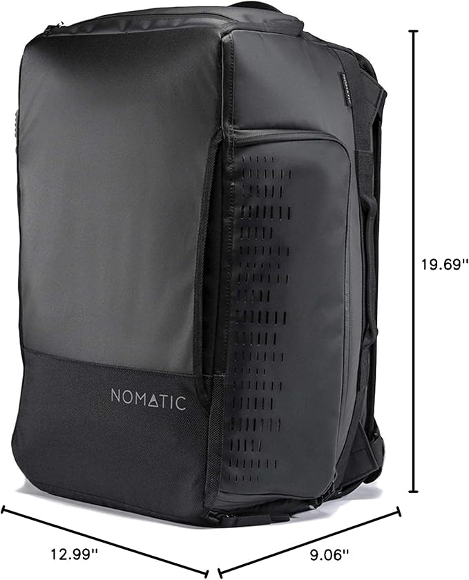 NOMATIC 30L Travel Bag- Convertible Duffel/Backpack, Carry-on Size for Airplane Travel, Everyday Use Laptop Bag,TSA Compliant - Image 10