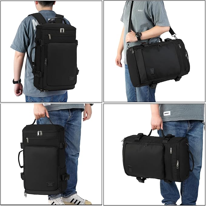 Kalesi Gym Duffle Bag Backpack 4-Way Waterproof with Shoes Compartment for travel Sport Hiking laptop - Image 4