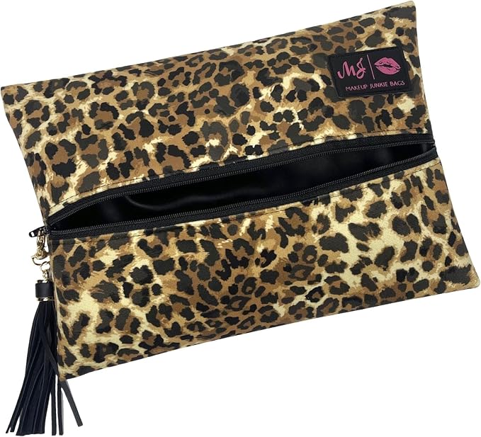 Makeup Junkie Bags Lady Leopard - Medium | Medium by Makeup+Junkie+Bags