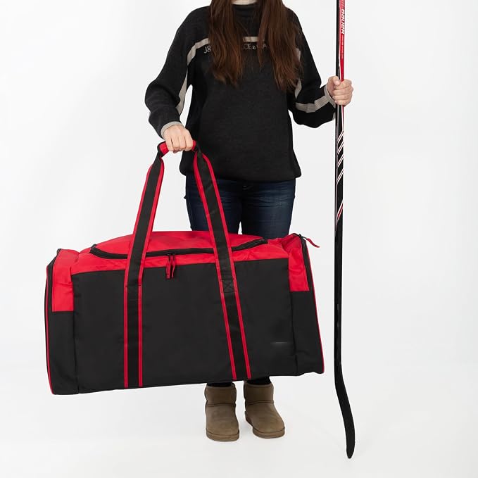 Jetstream Heavy Duty Multi Pocket Durable Sports Gym Equipment Travel Duffel Bag - Image 2