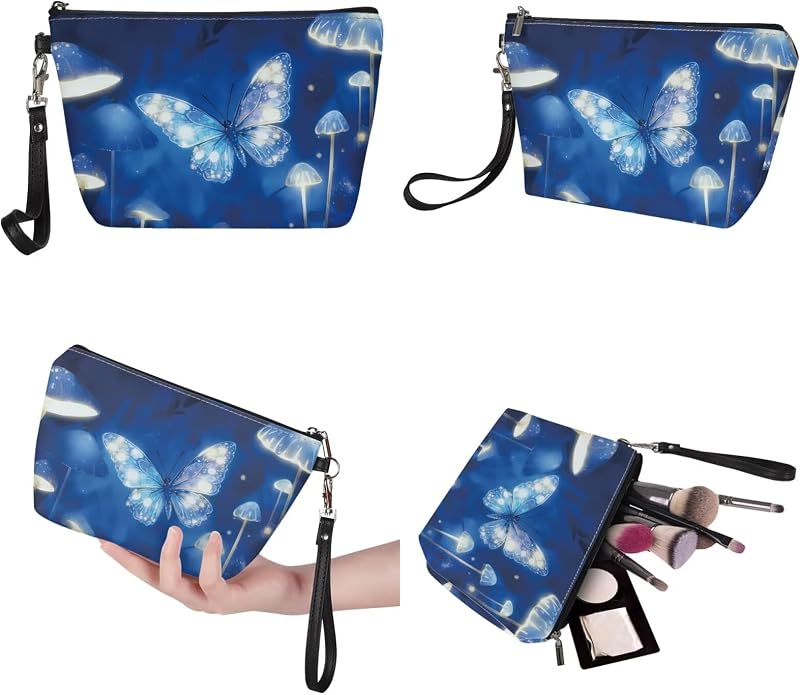 GIFTPUZZ Women Tote Bag Women Wallet Portable Cosmetic Bag for Women Bag Set 3 Pack PU Leather Bags with Zipper - Image 6