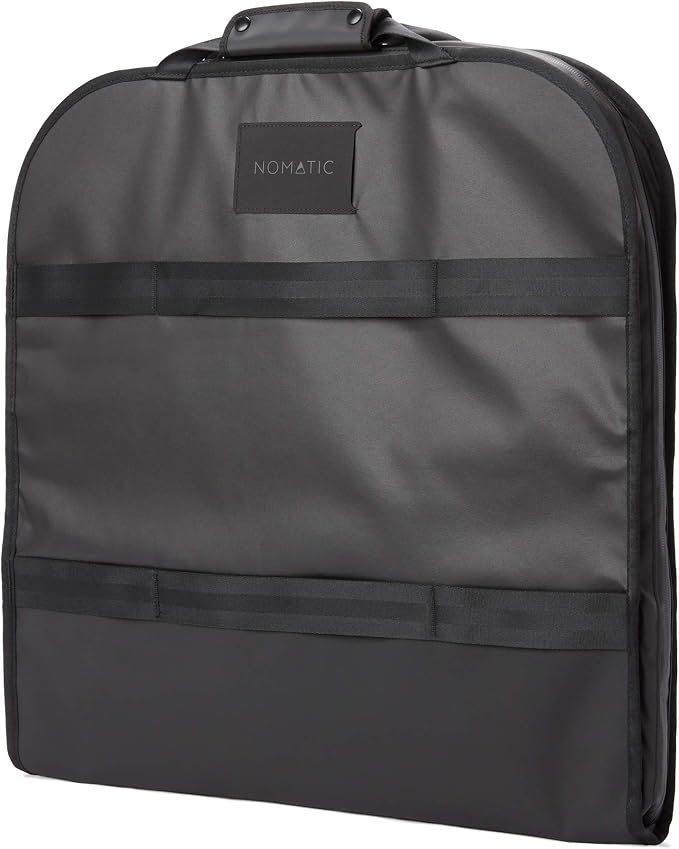 NOMATIC Garment Bag - Premium Black Nylon Garment Bag, Travel Hanging Luggage Garment Bag with Shoe Compartment, Holds Up To 3 Suits Plus Accessories, V2 - Image 2