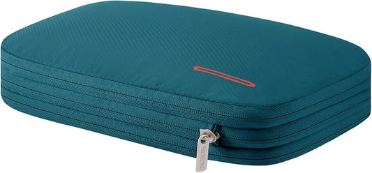 Bee Nesting BeeNesting Waterproof Compression Packing Cubes 5/6/8 sets, Large Travel Packing organizers for Carry on Luggage, 2 Sides Expandable Storage Bags (Dark Green, 9L) by BeeNesting