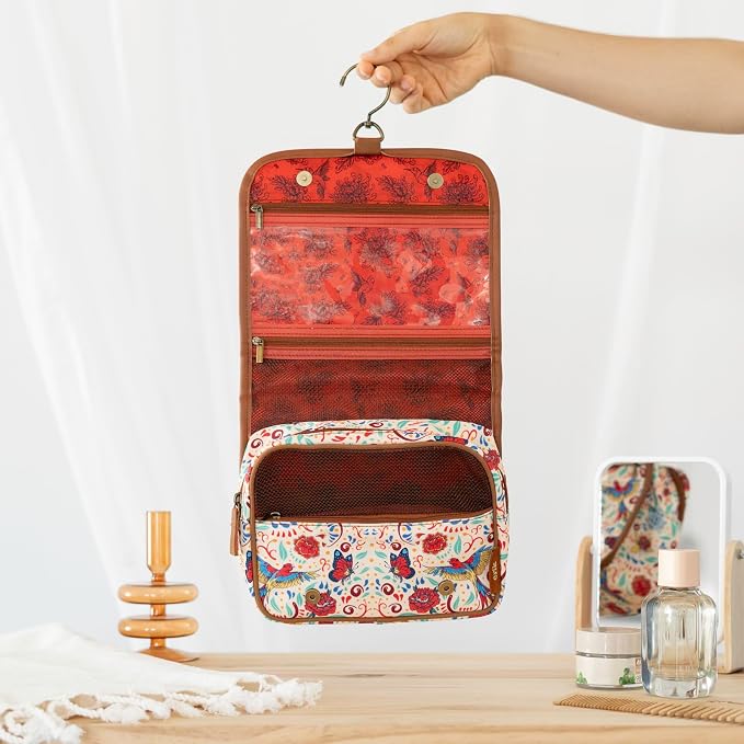 Grupo Erik Frida Kahlo Hanging Toiletry Bag + Frida Kahlo Cosmetic Case + Frida Kahlo Backpack - Image 2