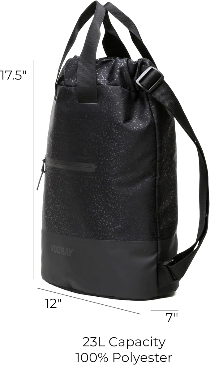 VOORAY 23L Flex Cinch Drawstring Backpack – Lightweight Travel Bag, Weekender & Sports Gym Bag for Women and Men - Image 4