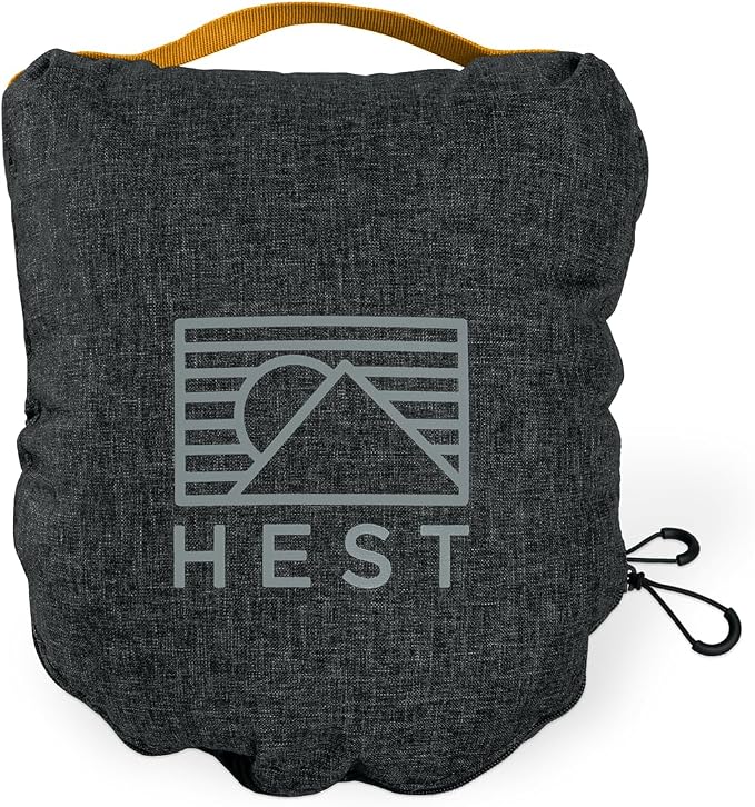 HEST Pro Travel Pillow - 3-in-1 Neck, Body, and Small Travel Pillow - Adjustable Fill for Custom Comfort - Portable and Compact Design - Memory Foam with Washable Cover - Image 3