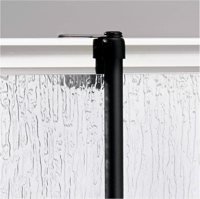 iDesign Over-the-Door Hanging Shower Caddy Organizer, The Forma Collection – 12” x 6.5” x 24”, Matte Black - Image 5