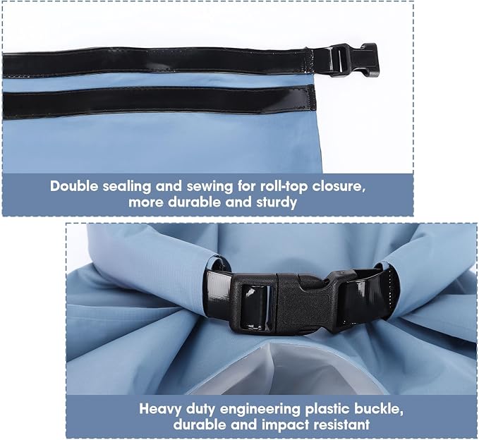 Portable Washing Bag Hand Wash Bag Travel Manual Washer RV Laundry Solution | Camping Washing Machine, Hand Washing Bag, Clothes Washer for Backpacking, Cruise and Vacation Essentials, Travel Washer Bag - Image 6