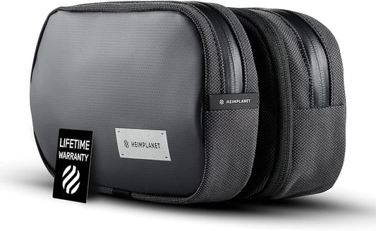 HEIMPLANET Original | HPT Carry Essentials - DOPP KIT | Hanging or standing travel toiletry bag | PVC-Free wash bag made from waterproof Dyecoshell |Supports 1% for The Planet (Regular) by HEIMPLANET