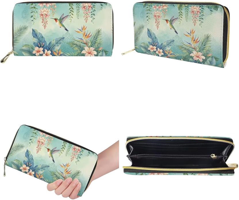 GIFTPUZZ Women Tote Bag Women Wallet Portable Cosmetic Bag for Women Bag Set 3 Pack PU Leather Bags with Zipper - Image 7