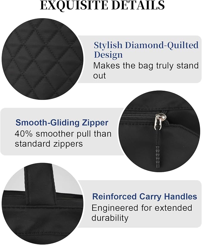 Tennis Bags for Women, Tennis Bag Holds 2 Rackets, Gym Bags with Ventilated Shoe Compartment, Suitable for Pickleball Tennis Badminton - Image 5