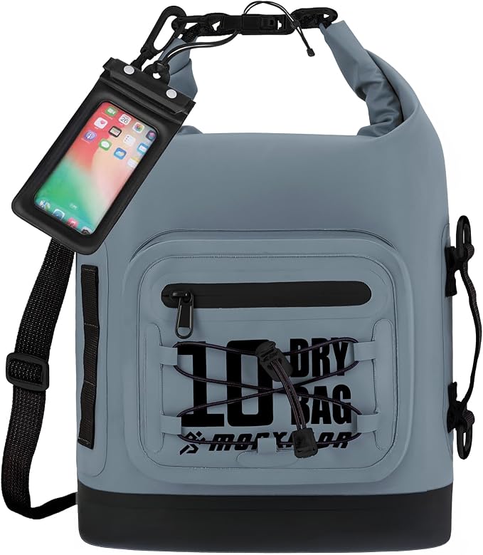MORXPLOR Dry Bag Waterproof,5L/10L/20L/30L/40L/55L Roll Top Dry Bag Backpack with WaterProof Phone Case for Swim,Kayak by MORXPLOR