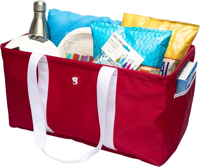 geckobrands Large Utility Tote - Durable Multipurpose Bag for Beach, Travel, Shopping & Outdoor Activities - Image 3