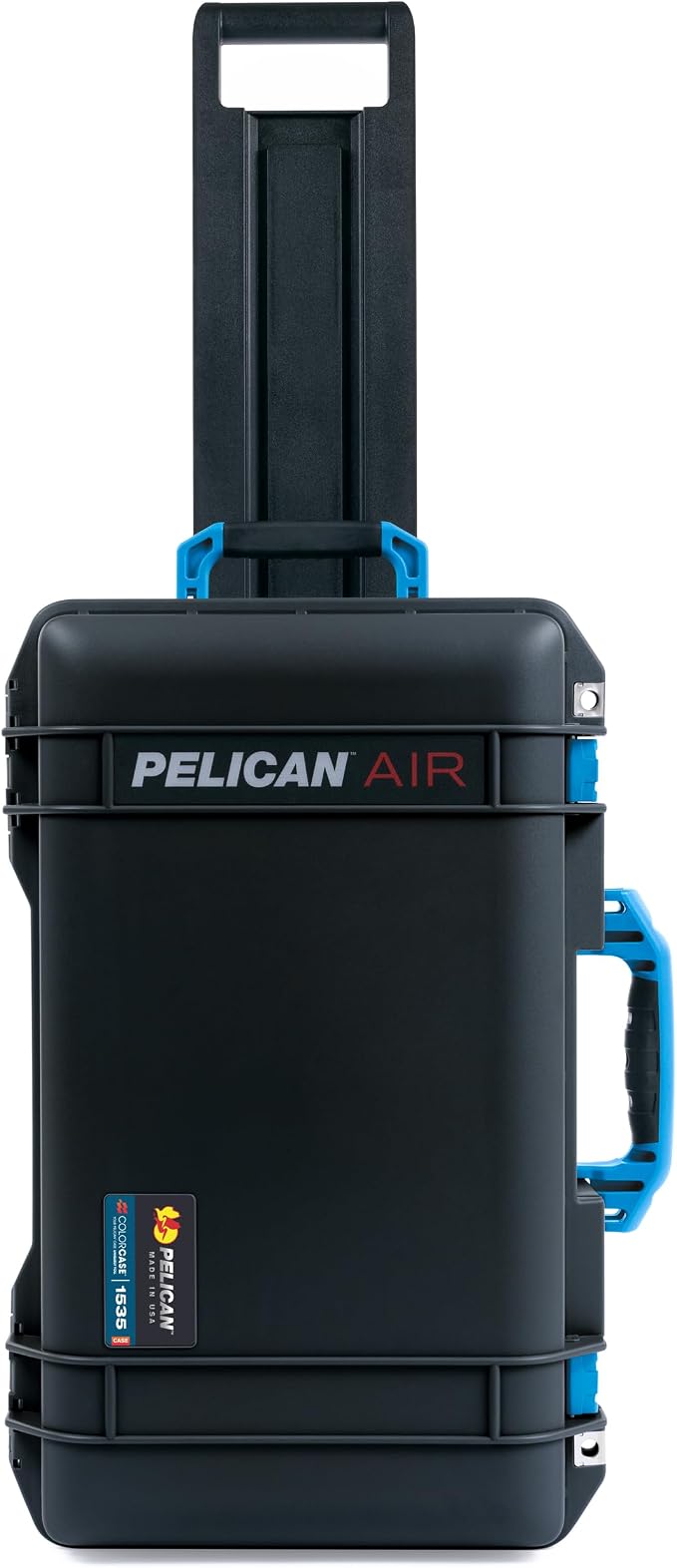 Black Pelican Air 1535 Carry-on Case - with TrekPak Divider System & Mesh Lid Organizer - Blue Handles & Latches. - Image 2