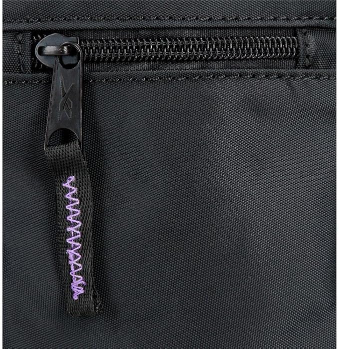 Reebok Linden Toiletry Bag Two Compartments Black 17x9x2 cms Polyester, Black/White, Neceser Dos Compartimentos, Toiletry Bag - Image 7