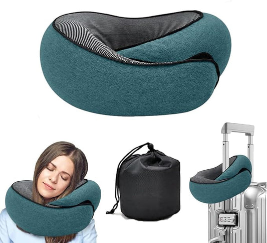 WEERSHUN Travel Pillows for Airplanes,2026 New Travel Pillow,Travel Neck Pillow Airplane Memory Foam Travel Pillow Neck Pillow for Traveling Suitable for Airplanes,Offices and Cars by WEERSHUN
