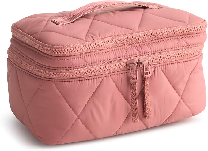 Vera Bradley Women's Featherweight Brush Up Cosmetic Case, Moonless Night, One Size by VeraBradley