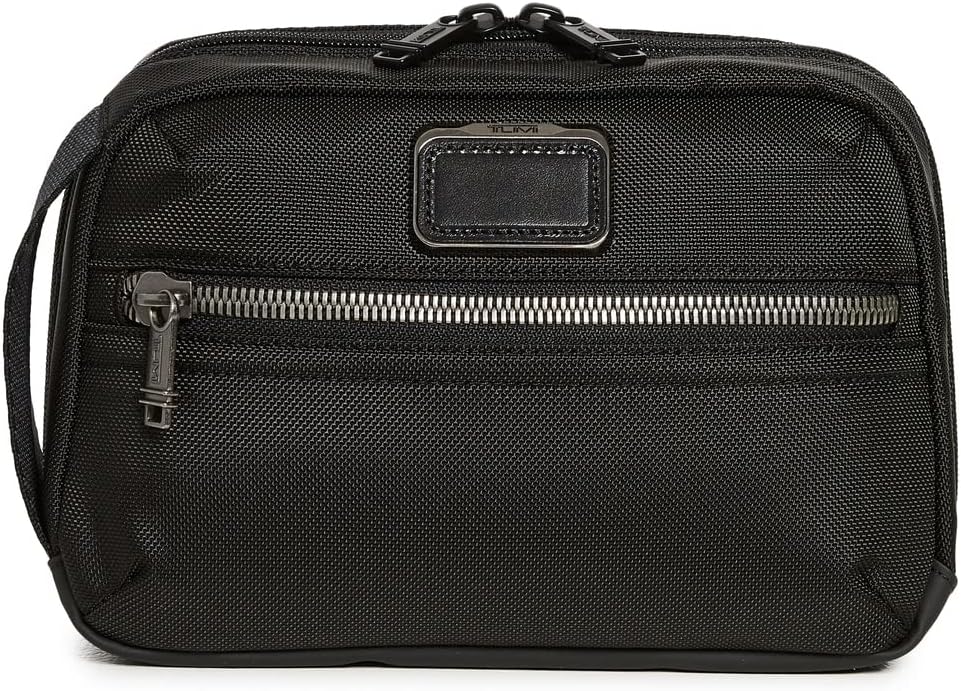 TUMI - Alpha Bravo Response Travel Kit - Men's Travel Organizer - Hanging Toiletry Bag - 6.25" X 9.5" X 3.5" - Black - Image 4