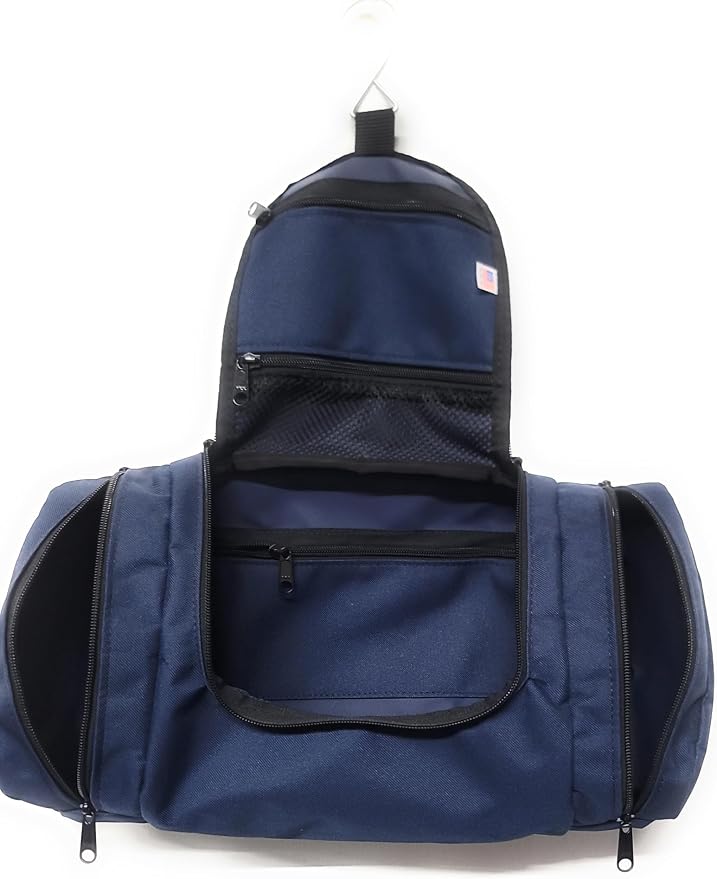 Large Hanging Toiletry Or Shaving Bag For All Your Essential, Made In USA. - Image 3