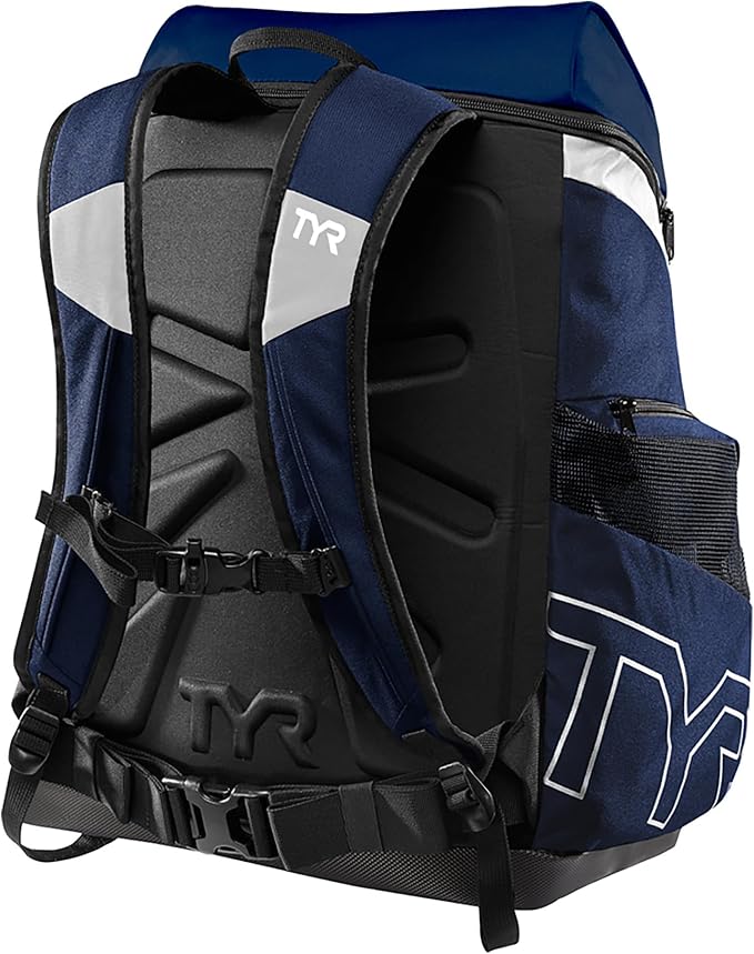 Alliance Backpack TYR Wet/Dry Athletic Gym and Pool Bag for Men and Women - Separate Wet/Dry Compartments, 45L Capacity, Ergonomic, Water-Resistant - Available in Team Colors - Image 2