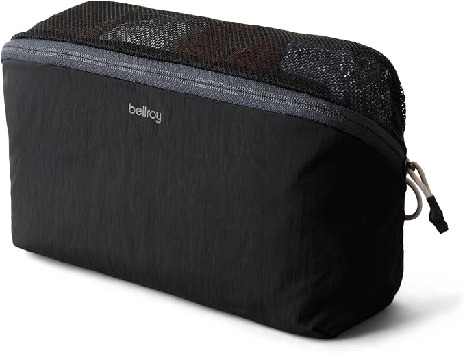 Bellroy Packing Cube 4L (Organizer Packing Pouch with Internal Zip Pocket and Durable, Lightweight Design) - Black by Unknown