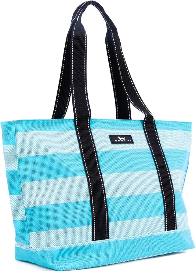 SCOUT Joyride - Large Sandproof Beach Bag For Women - Durable Mesh Woven Beach Tote, Pool Bag - Fabric Lets Sand Escape by SCOUT