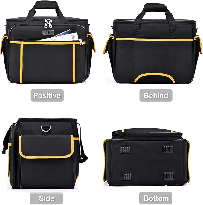 CAB55 Sewing Machine Case - Carrying Bag with Removable Padding, Tote for Machine and Accessories - Image 8