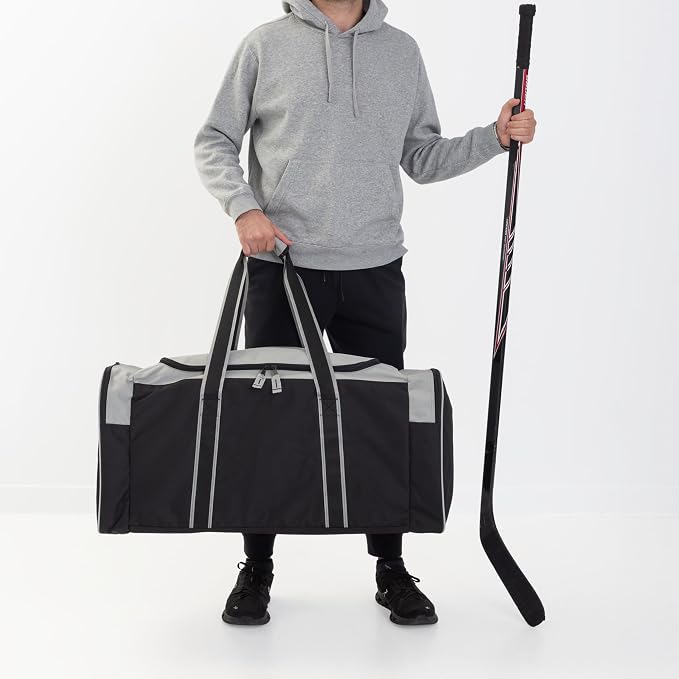 Jetstream Heavy Duty Multi Pocket Durable Sports Gym Equipment Travel Duffel Bag - Image 2