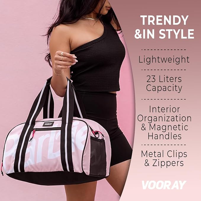 Vooray Burner Duffel Bag - 23L Small Gym Bag for Women and Men with Shoe Compartment, Lightweight Travel Duffel for Training, Sports, Overnight Use - Image 9